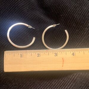 Classic rose gold Hoop Earrings - Elegant Everyday Hoops